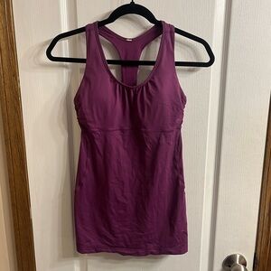 Lululemon Turbo Tank Purple Size 6